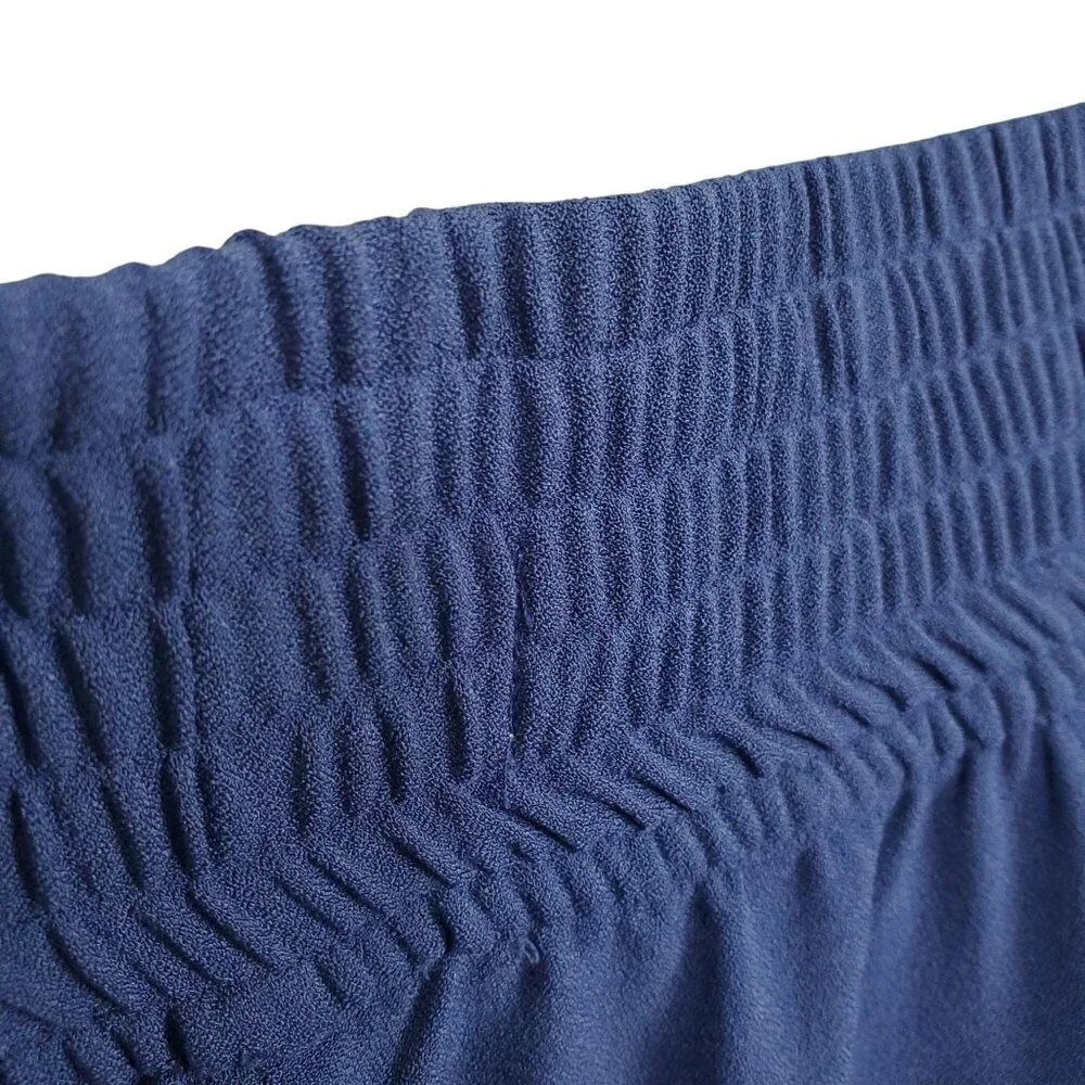 Melissa McCarthy NEW 1X Pants Flowy Cropped Capri Button Cuff Elastic Waist Hems - Picture 8 of 12